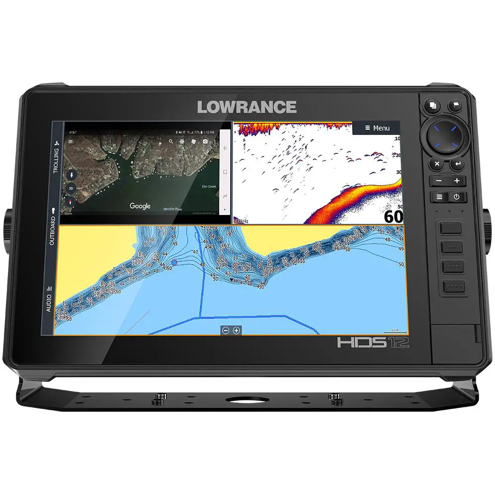 Lowrance HDS-12 W/ 3-in-1 Active Imaging Transducer