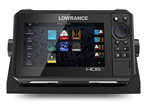 Lowrance HDS-7 Live with Active Imaging 3-in-1 Transom Mount Transducer & C-MAP Pro Chart