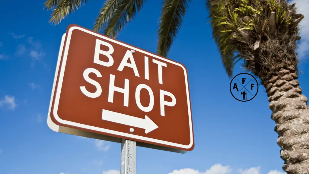 bait shop sign