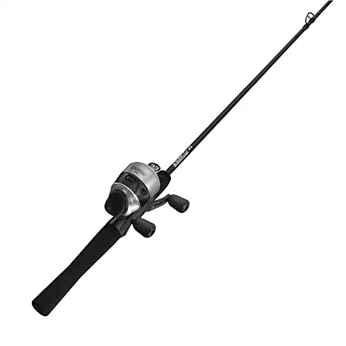 Zebco 33 Spincast Reel and 2-Piece Fishing Rod Combo