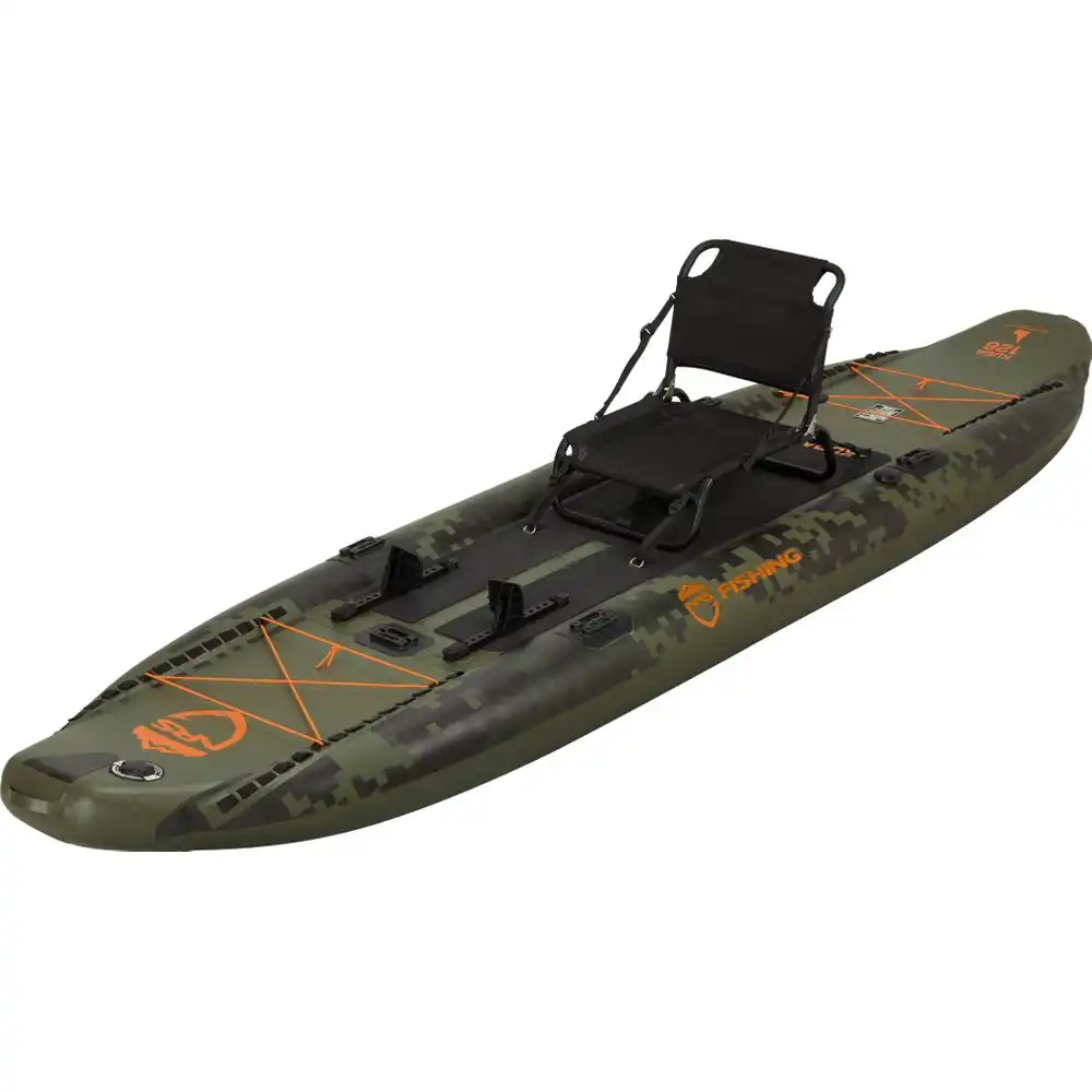 NRS Kuda 126 Inflatable Sit-On-Top Fishing Kayak/SUP