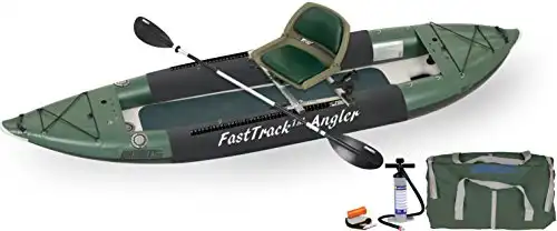 Sea Eagle Fast Track Inflatable Fishing Kayak W/ Swivel Seat