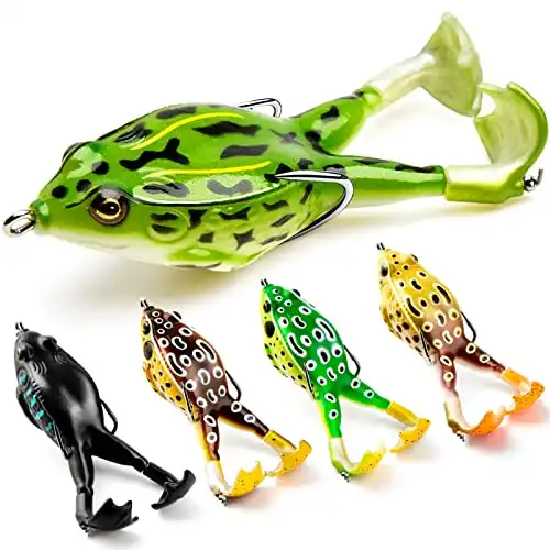 Topwater Frog Lure (Pack of 5)