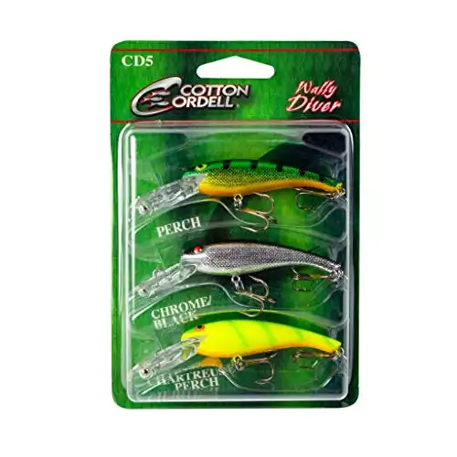 Cotton Cordell Wally Diver Walleye Crankbait Fishing Lure