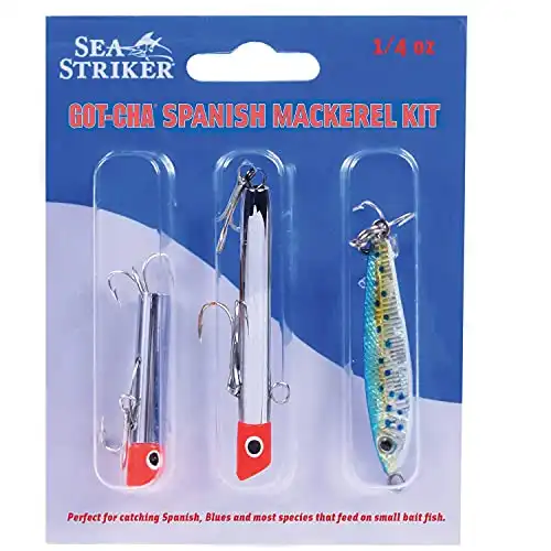 GOT-CHA Spanish Mackerel Kit, 3-Pack